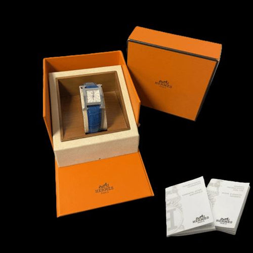 Montre Hermès Heure H - Montre en acier 58 Facettes MT47074
