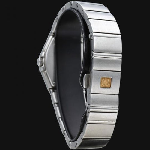 Montre Omega Constellation - Montre femme en acier et diamants 58 Facettes MT46986