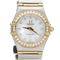 Montre Omega Constellation - Montre Mini 22,5 mm en or jaune, acier et diamants 58 Facettes MT46988