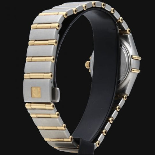 Montre Omega Constellation - Montre Mini 22,5 mm en or jaune, acier et diamants 58 Facettes MT46988