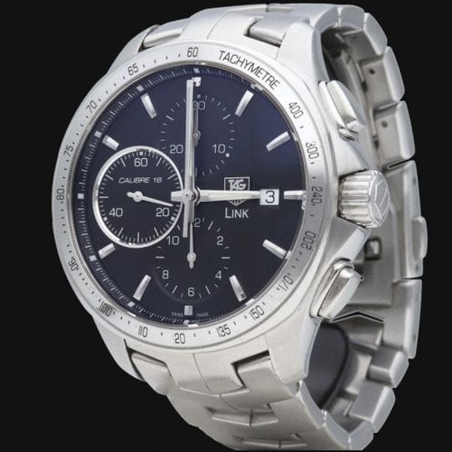 Montre TAG Heuer Link Calibre 16 - Montre en acier 58 Facettes MT46491