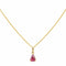 Collier Didier Guérin - Collier en or jaune et rubis 58 Facettes 4021227RV