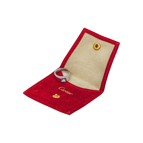 Bague 51 Cartier Tank - Bague en or blanc et aigue-marine 58 Facettes 4482532RV