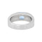 Bague 51 Cartier Tank - Bague en or blanc et aigue-marine 58 Facettes 4482532RV