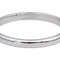 Bague 50 Cartier 1895 - Bague alliance en platine 58 Facettes 5021900CN