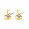 Boucles d'oreilles Boucles d'oreilles dormeuses en or jaune et perles de Tahiti 58 Facettes 5214051RV