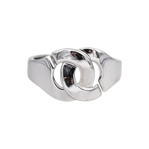 Bague 56 Dinh Van Menottes - Bague R12 en or blanc 58 Facettes 5208088RV