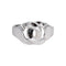 Bague 56 Dinh Van Menottes - Bague R12 en or blanc 58 Facettes 5208088RV