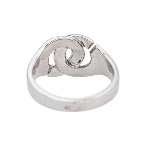 Bague 56 Dinh Van Menottes - Bague R12 en or blanc 58 Facettes 5208088RV