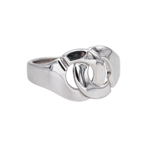 Bague 56 Dinh Van Menottes - Bague R12 en or blanc 58 Facettes 5208088RV
