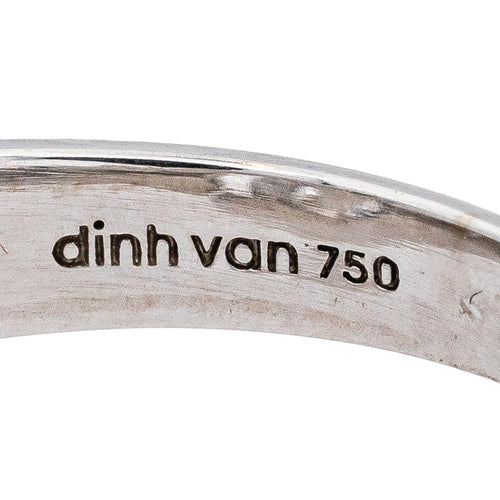 Bague 56 Dinh Van Menottes - Bague R12 en or blanc 58 Facettes 5208088RV