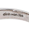 Bague 56 Dinh Van Menottes - Bague R12 en or blanc 58 Facettes 5208088RV