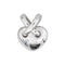 Collier Chaumet Liens - Collier pendentif en or blanc et diamants 58 Facettes 5281124CN