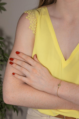 Bracelet O.J. Perrin Cœur Légendes - Bracelet en or jaune 58 Facettes 5257910CN