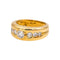 Bague 52 Alain Roure - Bague en or jaune et diamants 58 Facettes 5281131CN