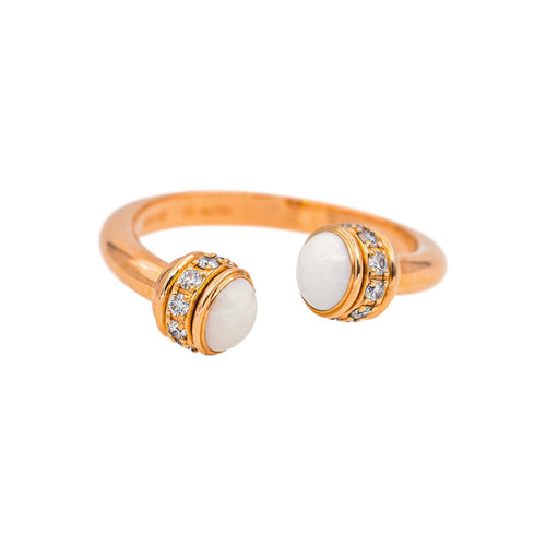 Bague 50 Piaget Possession - Bague en or rose, calcédoines et diamants 58 Facettes 5282852CN