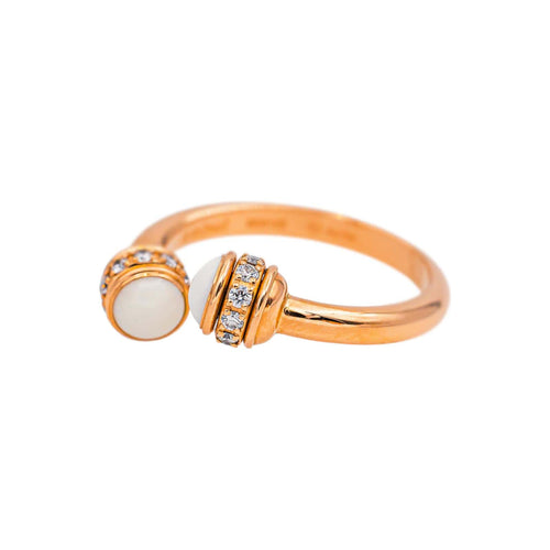 Bague 50 Piaget Possession - Bague en or rose, calcédoines et diamants 58 Facettes 5282852CN