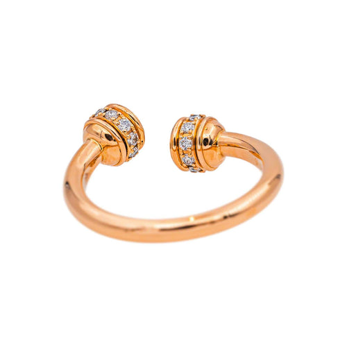 Bague 50 Piaget Possession - Bague en or rose, calcédoines et diamants 58 Facettes 5282852CN