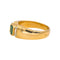 Bague 54 Bague en or jaune, émeraude et diamants 58 Facettes 5426472RV