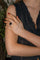Bague 55 Chevalière - Bague en or blanc, onyx et diamants 58 Facettes 5357410CN