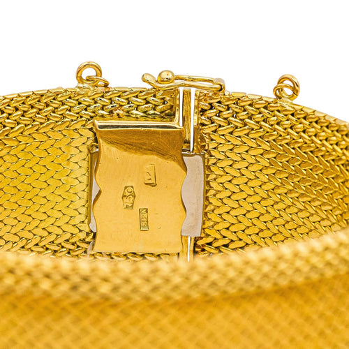 Bracelet Bracelet manchette en or jaune 58 Facettes 5366756CN