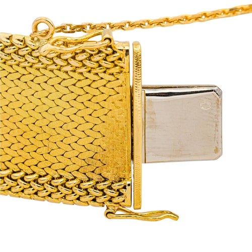 Bracelet Bracelet manchette en or jaune 58 Facettes 5366756CN