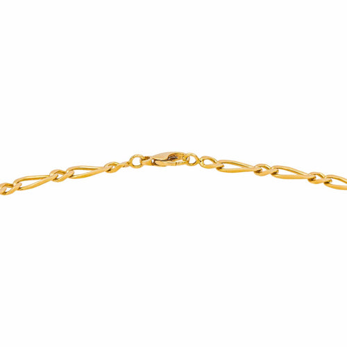Collier Collier maille Figaro en or jaune 58 Facettes 5481807CN