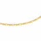 Collier Collier maille Figaro en or jaune 58 Facettes 5481807CN
