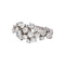 Bague 51 Fred Blanche - Bague en or blanc et diamants 58 Facettes 5417296CN