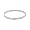 Bracelet Dinh Van Serrure - Bracelet jonc en or blanc et diamant 58 Facettes 5480849CN