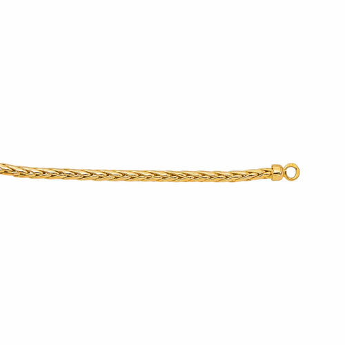 Collier Collier maille palmier en or jaune 58 Facettes 5481551CN