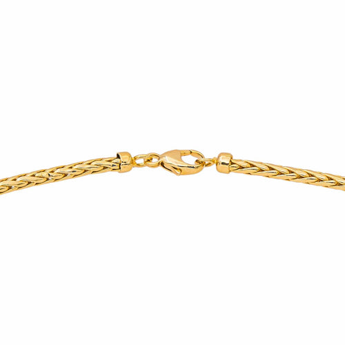 Collier Collier maille palmier en or jaune 58 Facettes 5481551CN