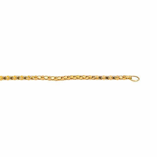 Collier Collier maille vénitienne en or jaune 58 Facettes 5470986CN