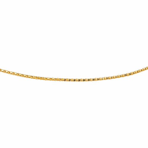 Collier Collier maille vénitienne en or jaune 58 Facettes 5470986CN