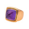 Bague 52 Fred Pain de Sucre - Bague en or rose, améthyste et ébène 58 Facettes 5417295CN