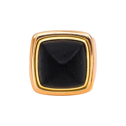 Bague 52 Fred Pain de Sucre - Bague en or rose, améthyste et ébène 58 Facettes 5417295CN