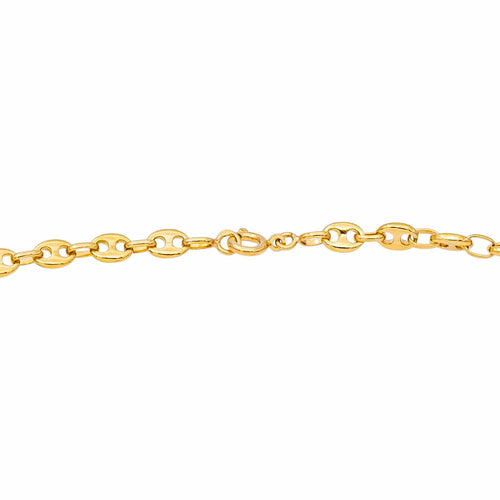 Collier Collier Grain de café en or jaune 58 Facettes 5531885CN