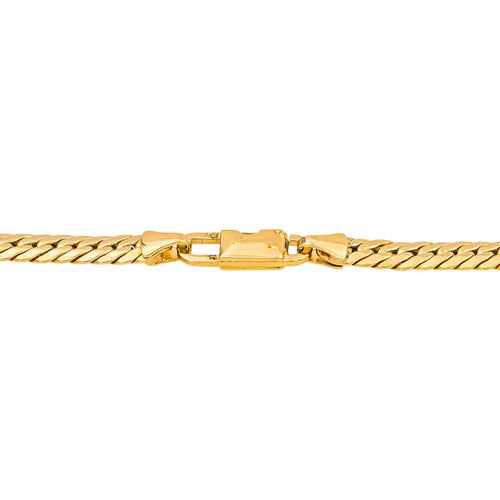 Collier Collier maille anglaise en or jaune 58 Facettes 5437530CN