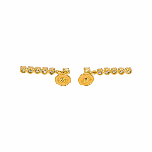 Boucles d'oreilles Boucles d'oreilles en or jaune et diamants 58 Facettes 5419003CN