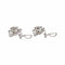 Boucles d'oreilles Boucles d'oreilles clips en or blanc et diamants 58 Facettes 5531391CN