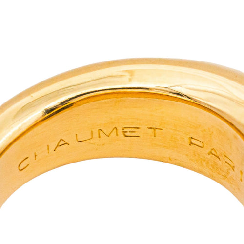 Bague 50 Chaumet Bibendum - Bague jonc en or jaune et améthyste 58 Facettes 5564103CN