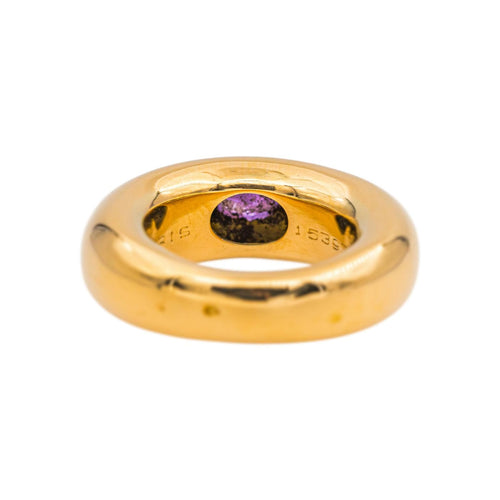 Bague 50 Chaumet Bibendum - Bague jonc en or jaune et améthyste 58 Facettes 5564103CN
