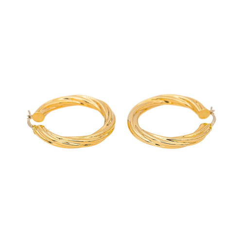 Boucles d'oreilles Boucles d'oreilles créoles en or jaune 58 Facettes 5538417RV
