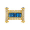 Bague 56 Bague en or jaune avec saphirs et diamants 58 Facettes 5560098CN