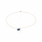 Collier Ginette NY Ever Lapis - Collier pendentif en or rose et lapis-lazuli 58 Facettes 5605745RV
