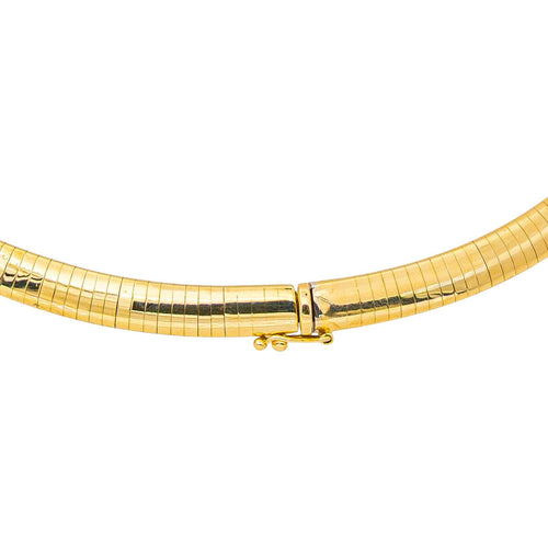 Collier Collier maille oméga en or jaune 58 Facettes 5624194CN