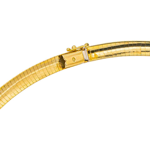 Collier Collier maille oméga en or jaune 58 Facettes 5624194CN