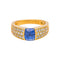 Bague 54 Boucheron Anaïs - Bague en or jaune, saphir et diamants 58 Facettes 5623366CN