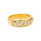 Bague 50 Demi-alliance - Bague en or jaune et diamants 58 Facettes 5035962CN