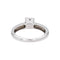 Bague 53 Bague solitaire en or blanc et diamant 58 Facettes 5193275CN